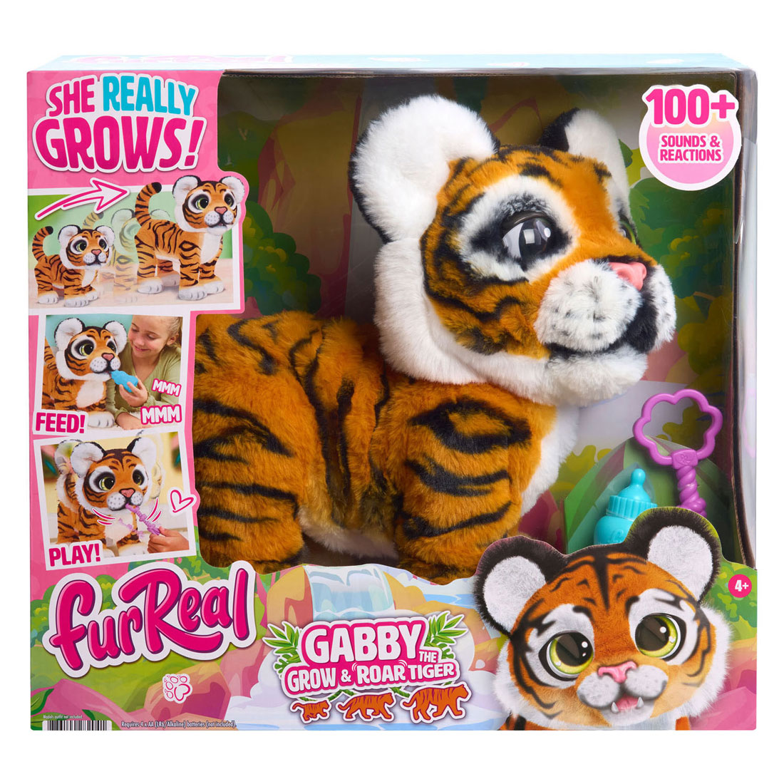 FurReal Gabby the Grow & Roar Interactieve Tijger