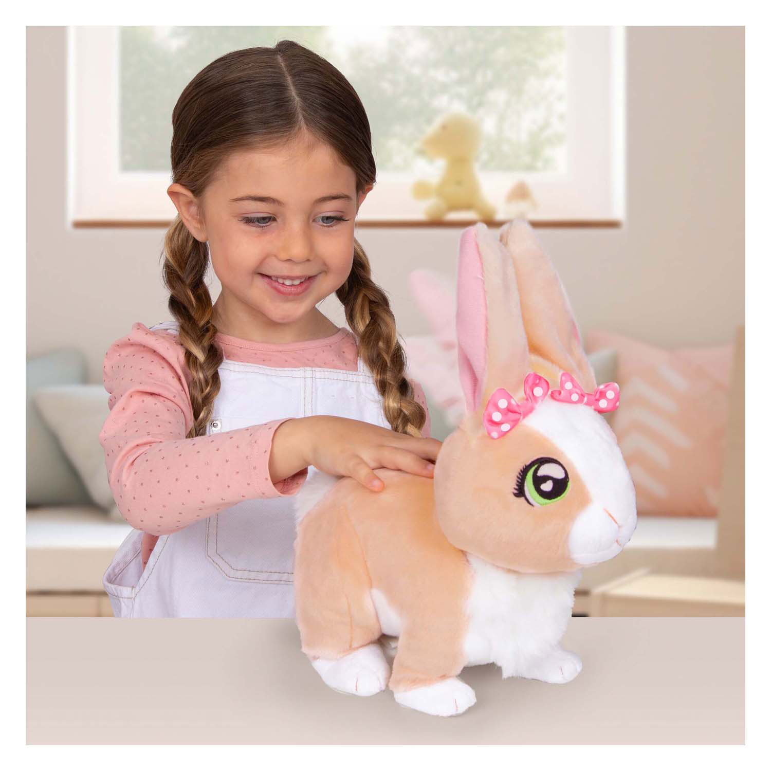 Jouet en peluche interactif Betsy Browny Rabbit de Club Petz