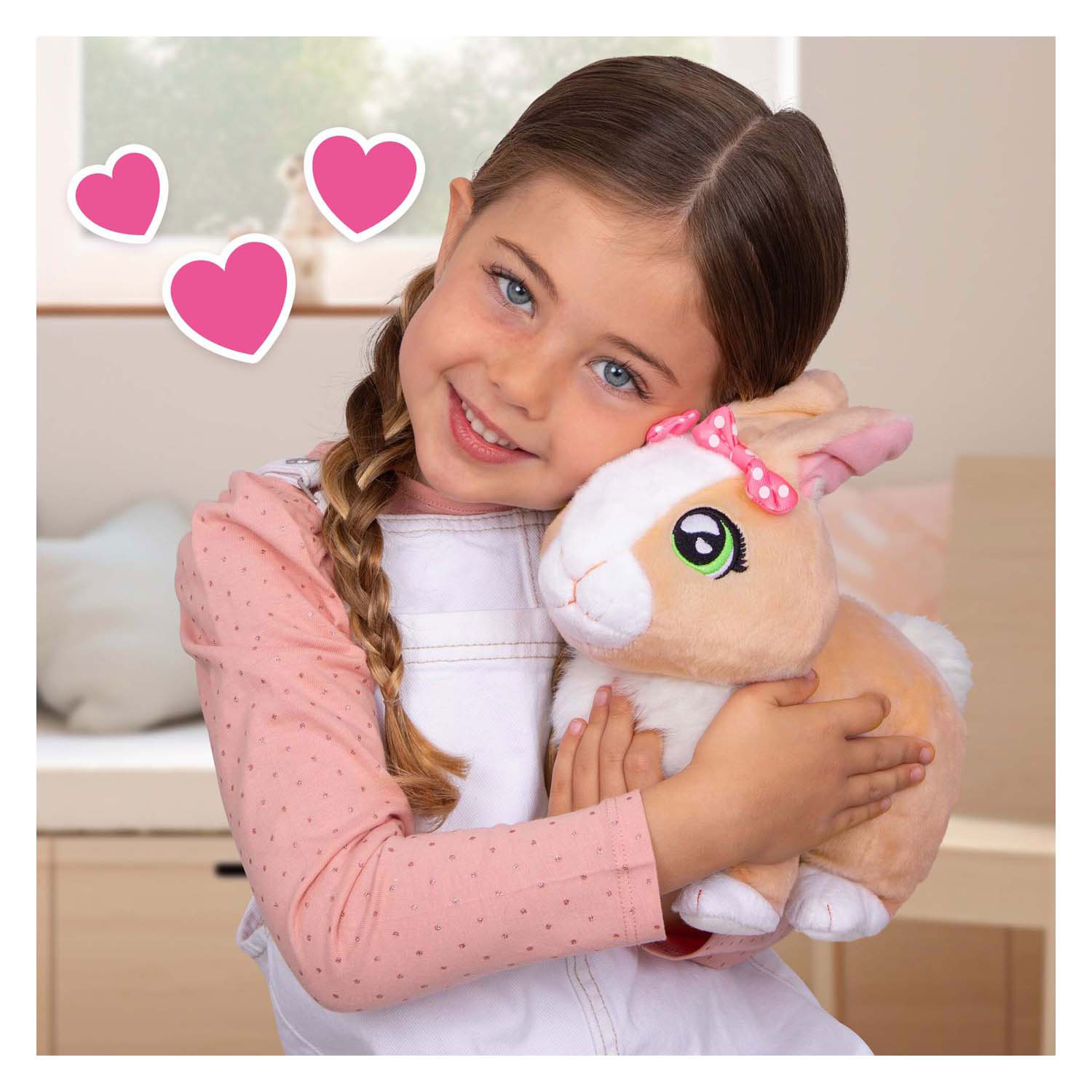 Jouet en peluche interactif Betsy Browny Rabbit de Club Petz