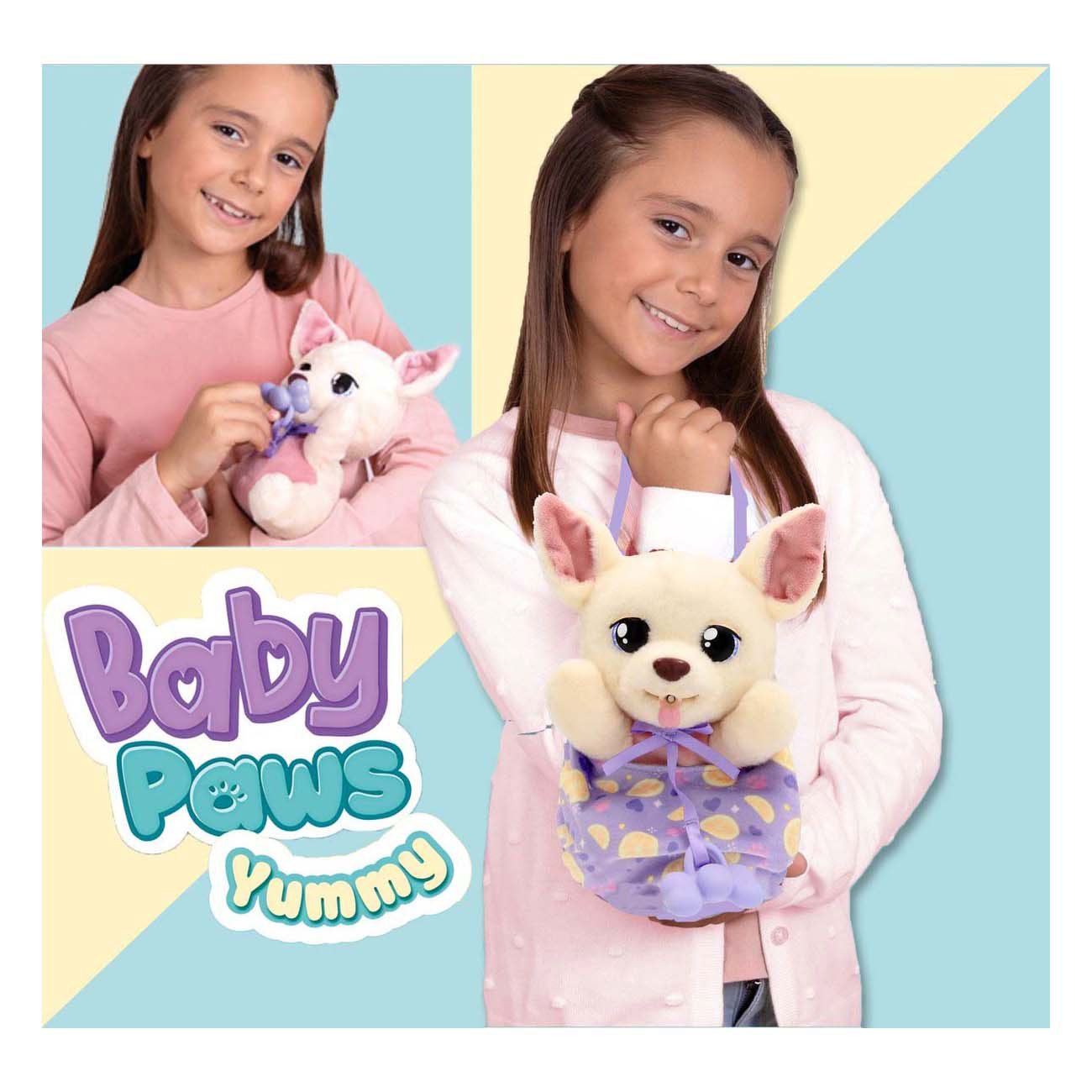 Peluche interactive Baby Paws Yummy Chihuahua