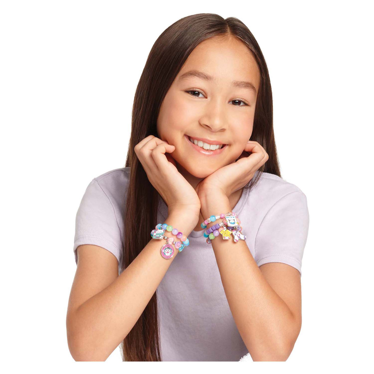 Perfekte Herstellung von Wasch- und Perlenarmbändern