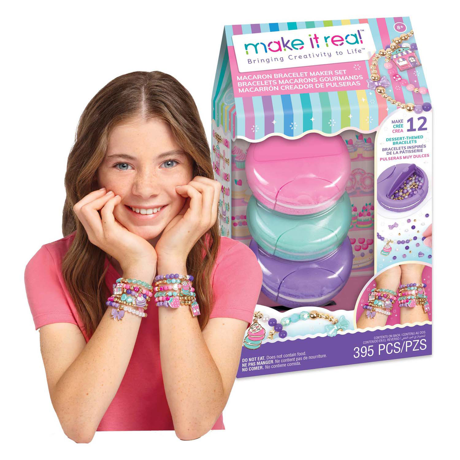 Make it Real Macaron Armbandenset