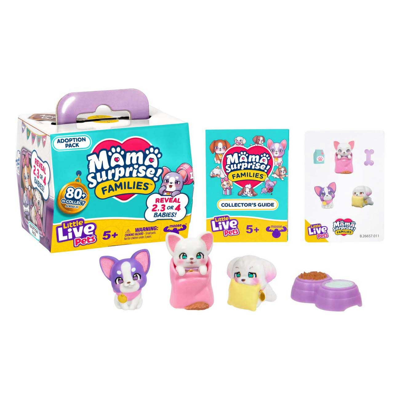 Little Live Pets Mama Surprise Families Welpen-Adoptionsset