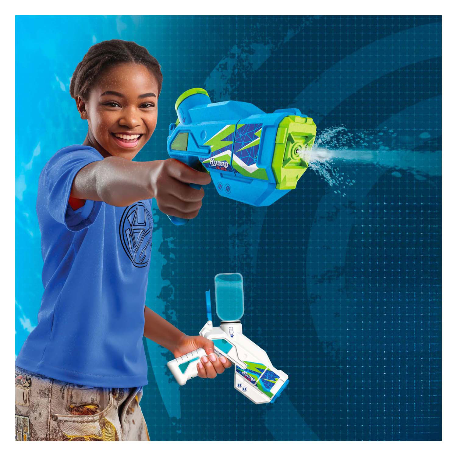 Silverlit Hydro Mad - Mini Waterpistolen 2-pack