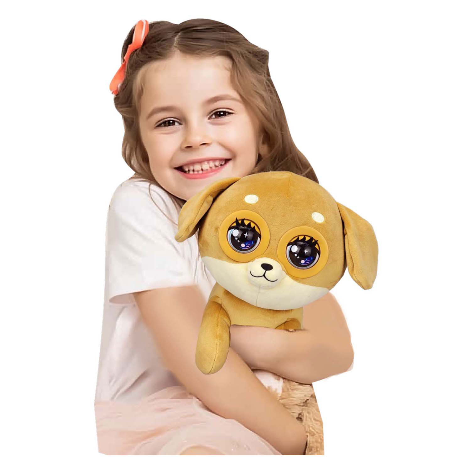 Silverlit Winksies – Interaktives Plüschtier „ Caramel Puppy“