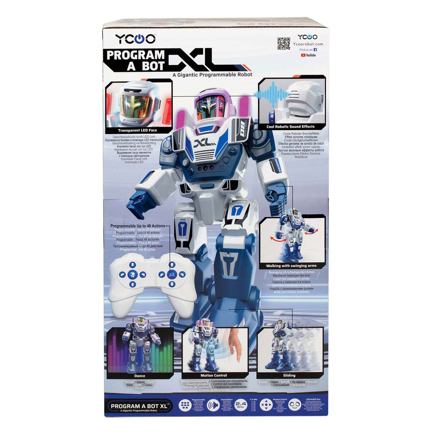 Silverlit Programmeerrobot A Bot XL