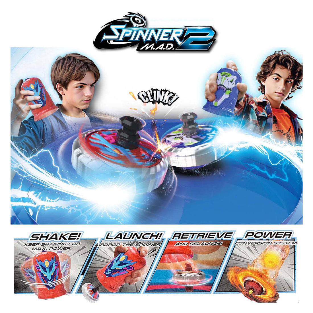 Silverlit Spinner MAD 2 Deluxe Battle Pack