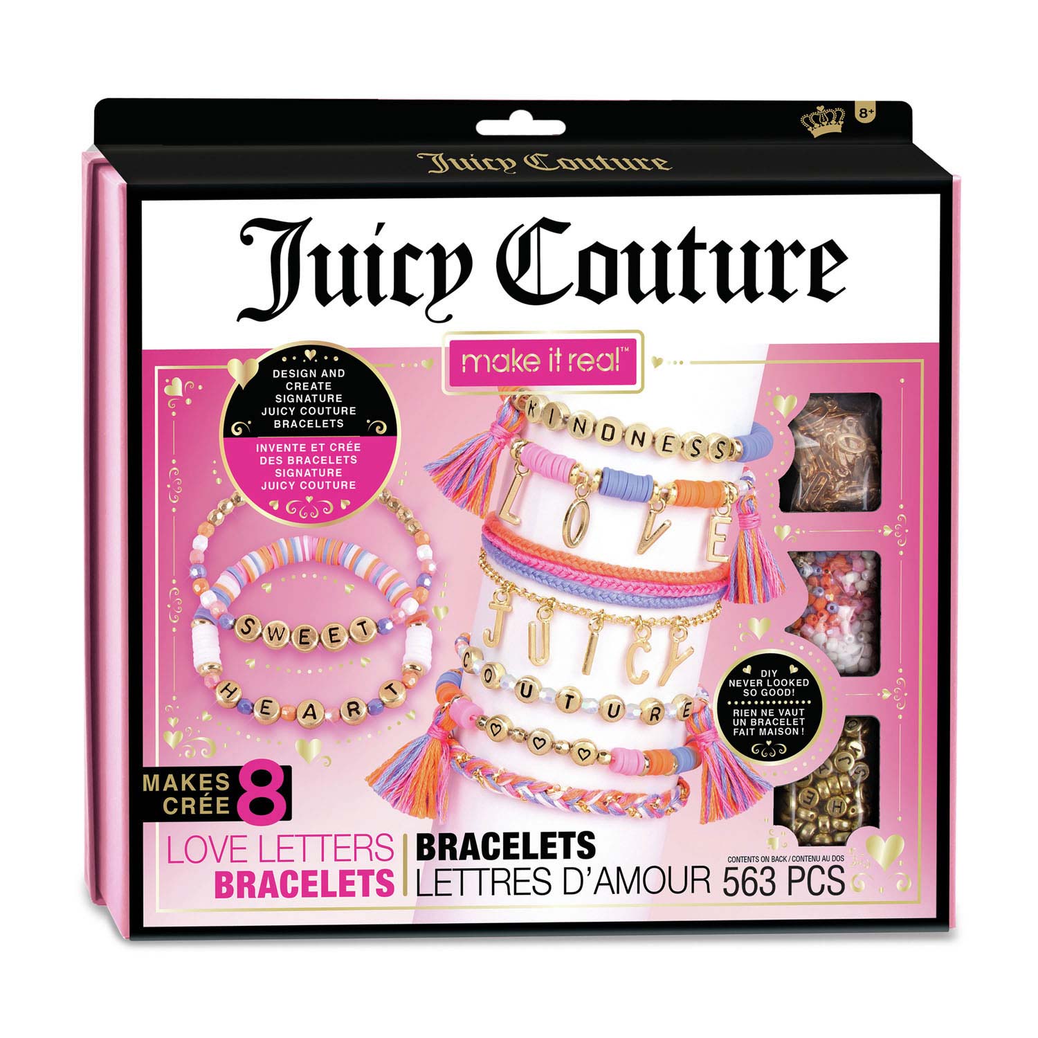 Make It Real Juicy Couture: Liefdesbrieven Armbandjes