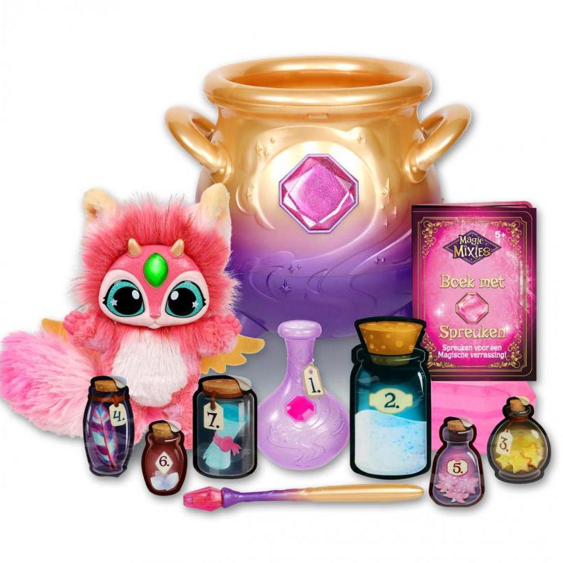 Magic Mixies Zauberkessel mit echtem Nebel – Pink