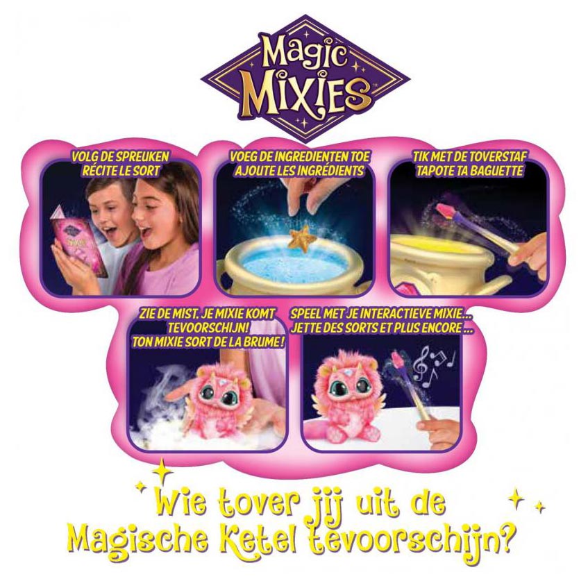 Magic Mixies Magische Ketel met Echte Mist - Blauw