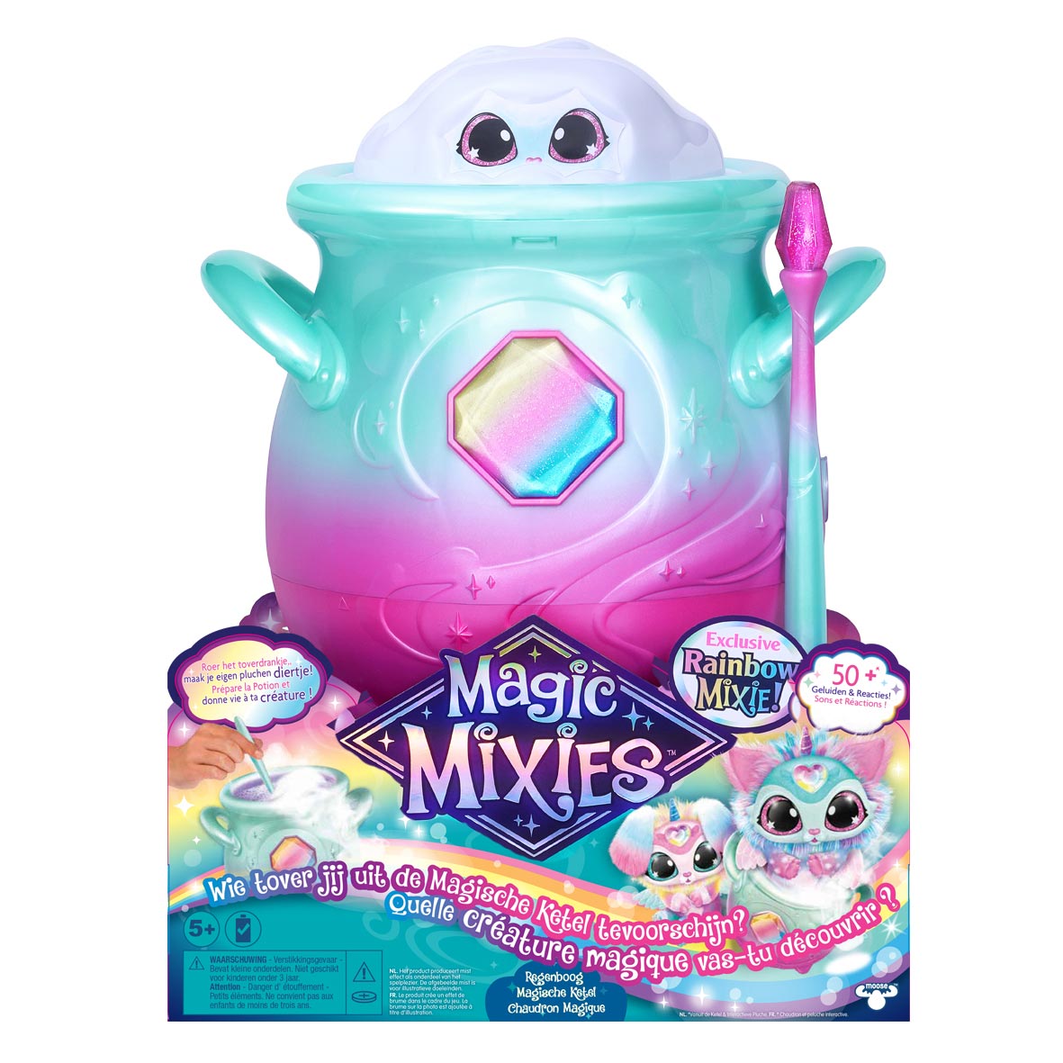 Magic Mixies Magische Ketel met Echte Mist - Regenboog