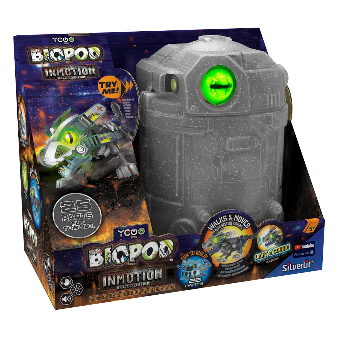 Silverlit Biopod Battle InMotion Dino