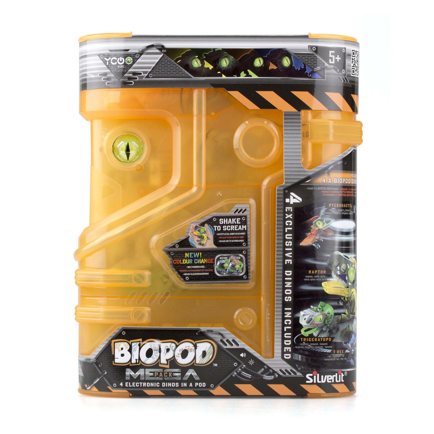 Biopod Battle Mega Set – 4 Dinos