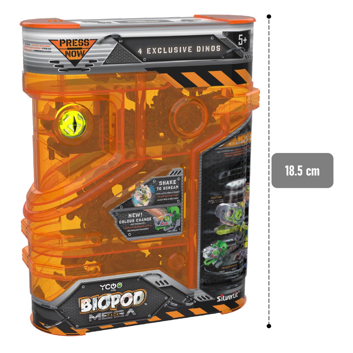 Biopod Battle Mega Set - 4 Dino's