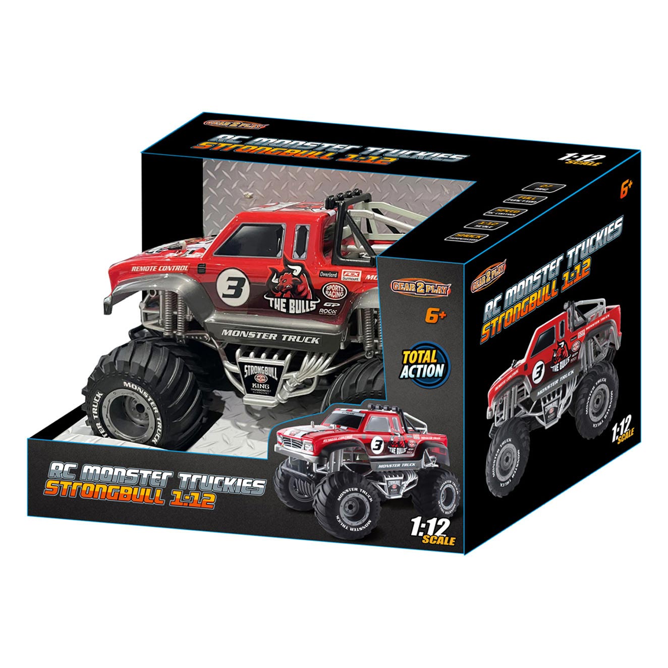 Gear2Play RC Monster Truckies Lion XL 1:12 steuerbares Auto