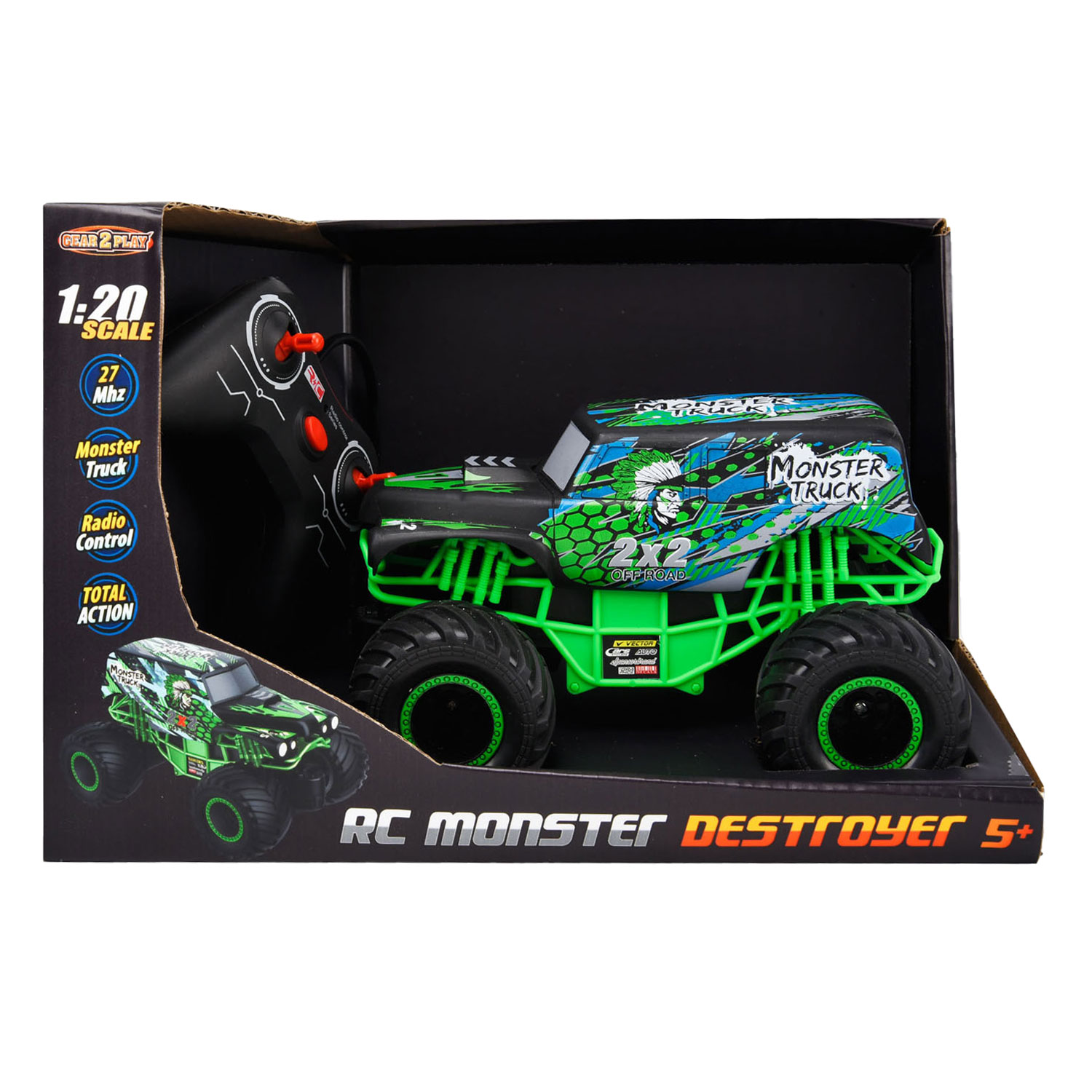 Gear2Play RC Monster Destroyer-gesteuertes Auto
