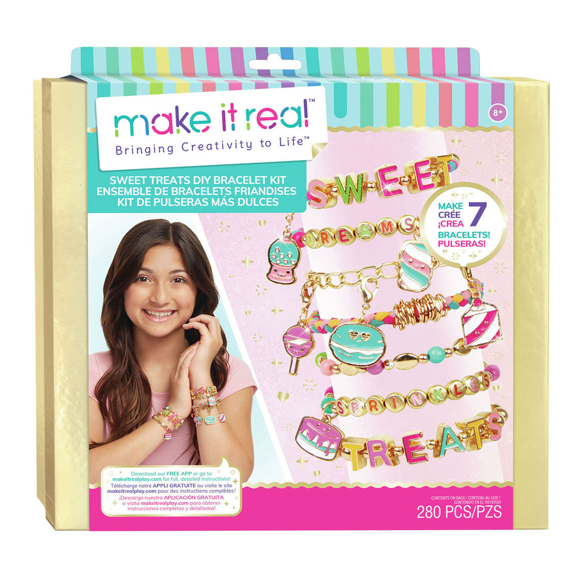 Make it Real Sweet Surprises-Armbandherstellungsset