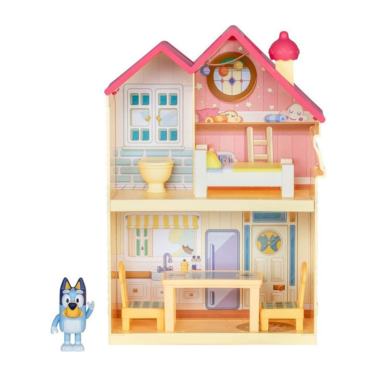 Bluey Mini Playhouse avec meubles et figurine de jeu