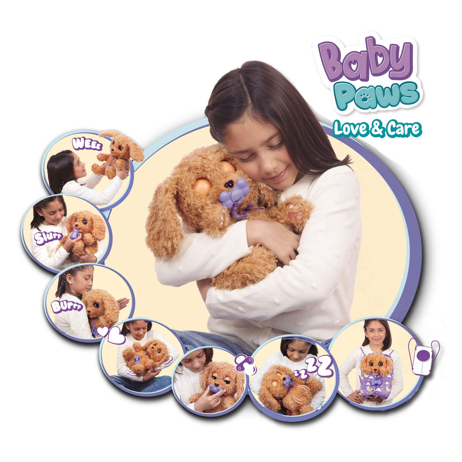 Baby Paws Interaktiver Welpe