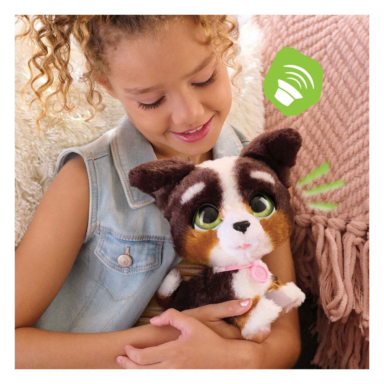 FurReal Walk-A-Lots Bernedoodle Animal interactif