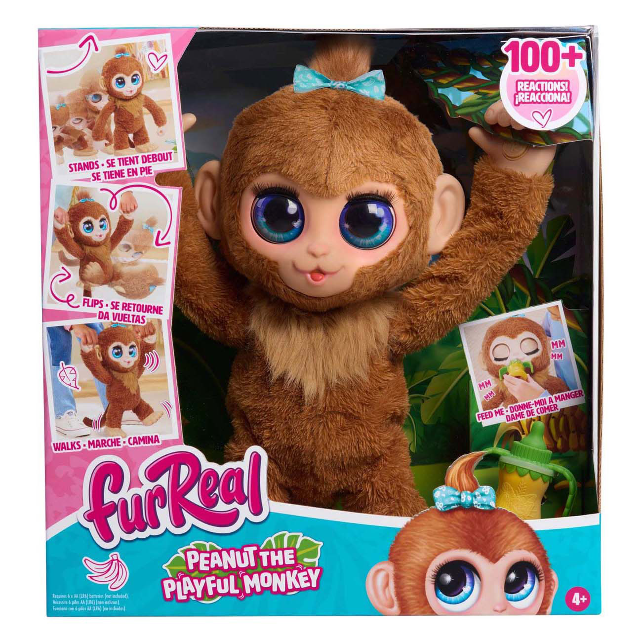 FurReal Peanut Le singe de jeu