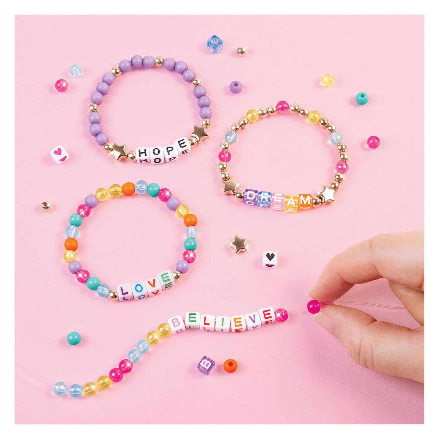 Make it Real - Créez vos propres bracelets de perles, 1008 pcs.