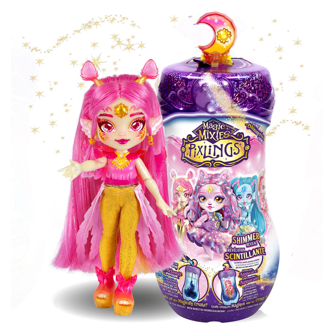 Magic Mixies Shimmerverse Pixlings Reveal Pop - Pheona