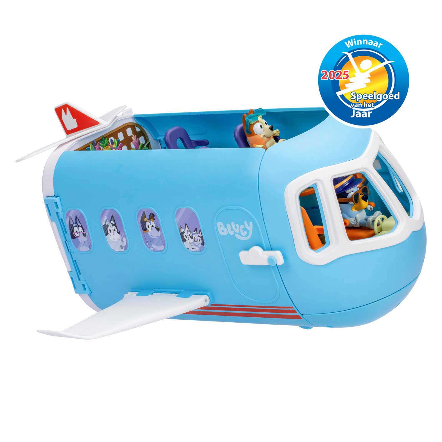 Avion Bluey 3 en 1 avec 2 figurines