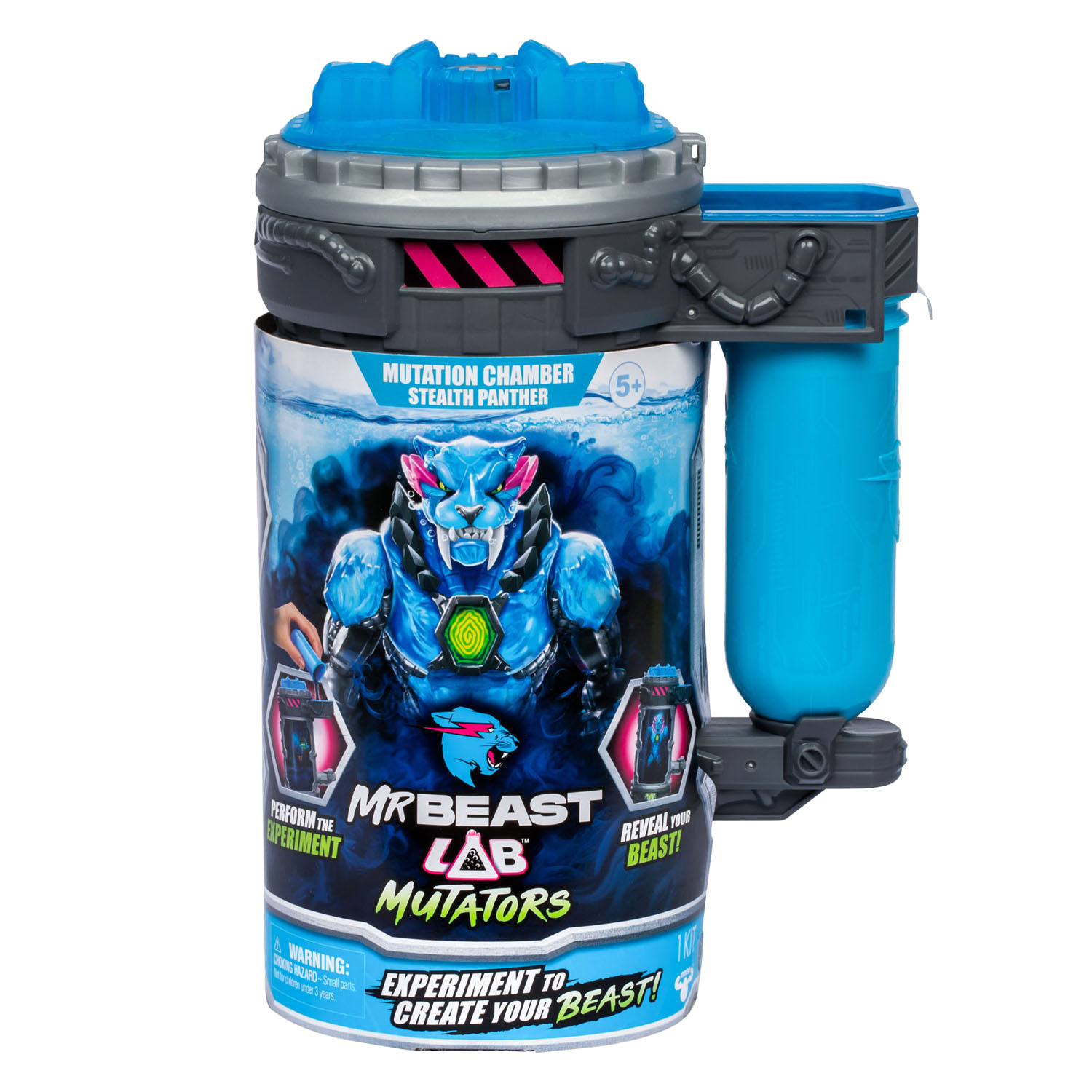 MrBeast Lab Mutator Stealth Panther Actiefiguur