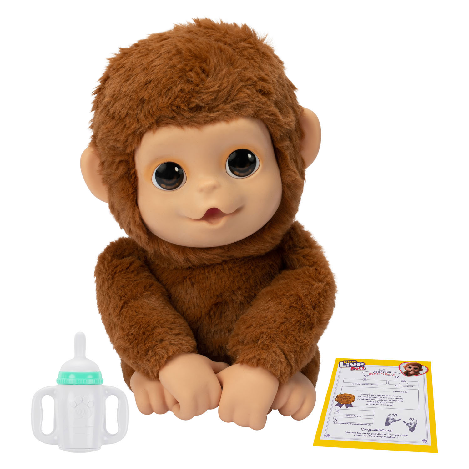 Figurine de jeu My Baby Monkey de Littel Live Pets