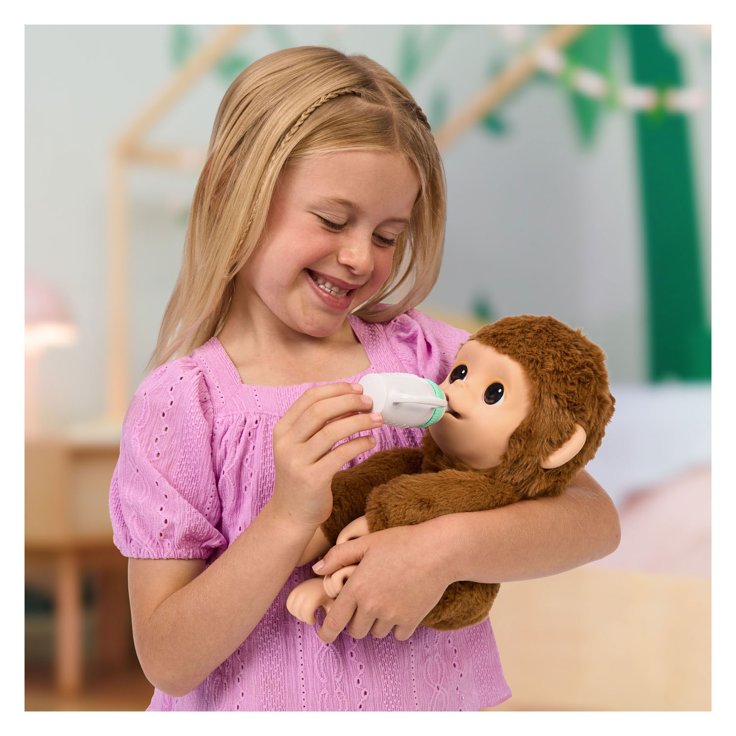 Figurine de jeu My Baby Monkey de Littel Live Pets