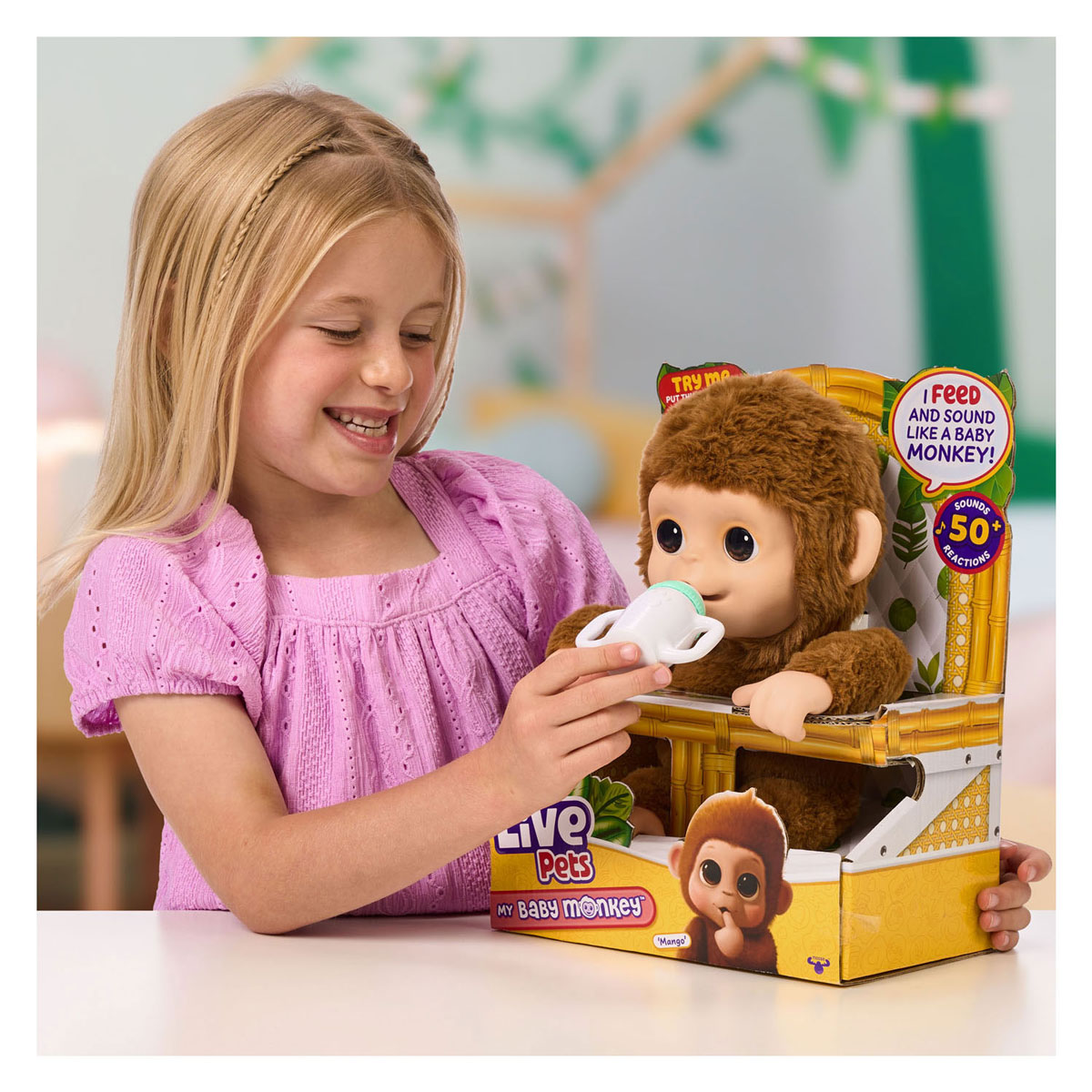 Littel Live Pets My Baby Monkey Speelfiguur