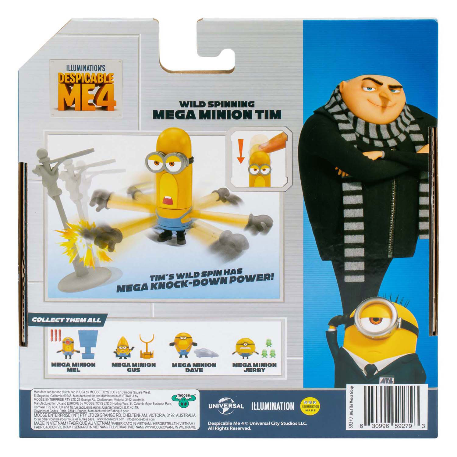 Ich – Despicable Me 4 – Actionfigur Tim