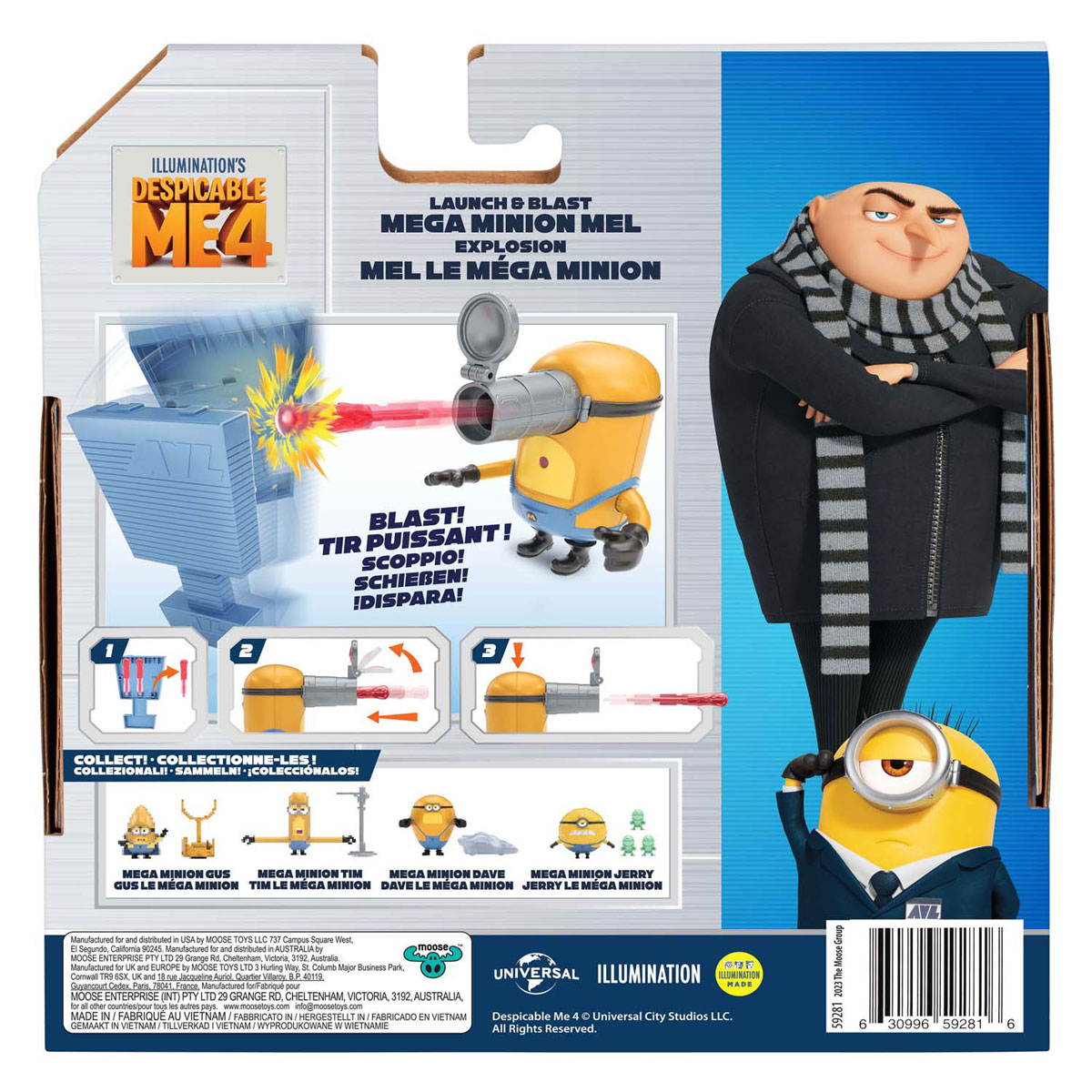 Despicable Me 4 - Actiefiguur Mel