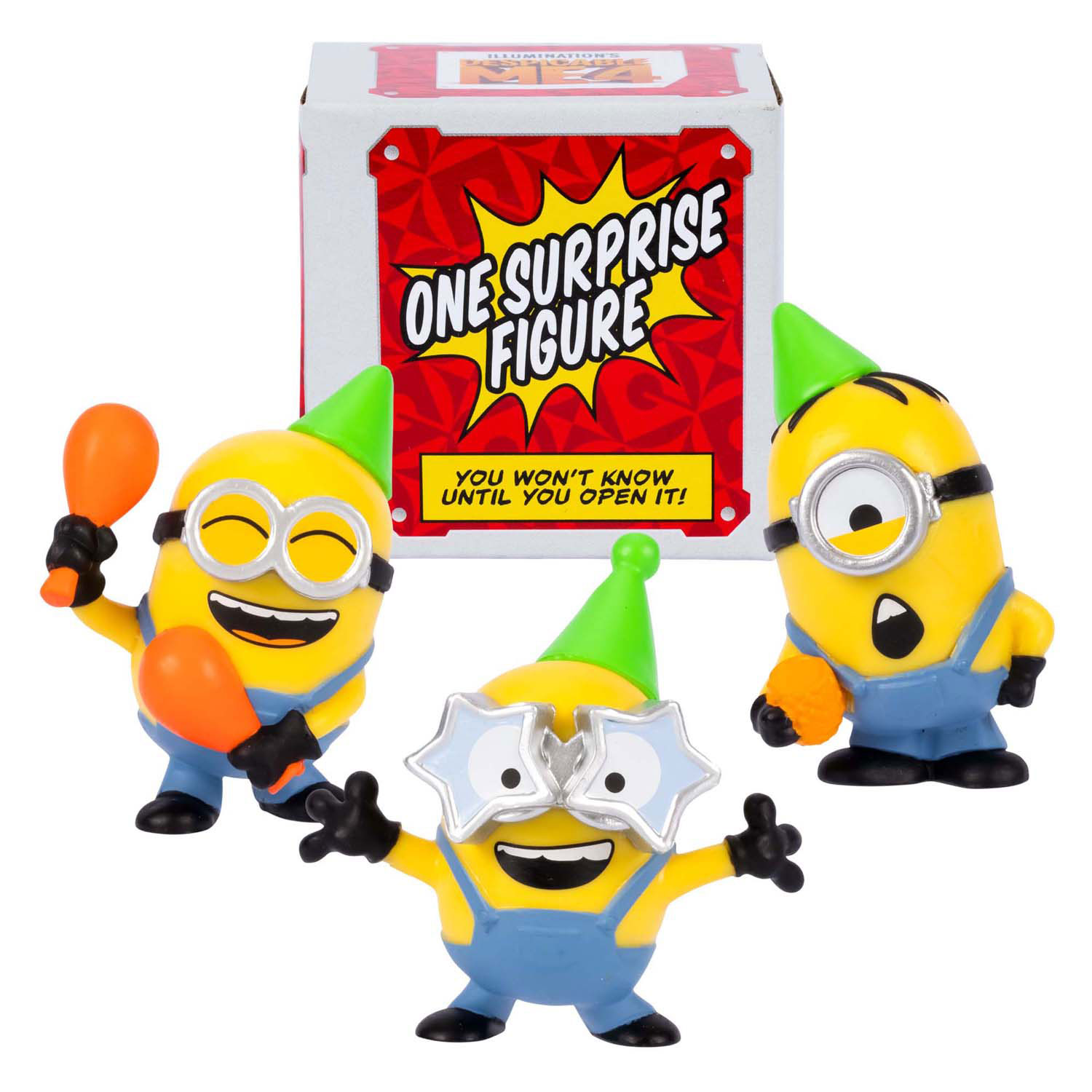 Despicable Me 4 - Figurines AVL Squad, paquet de 4