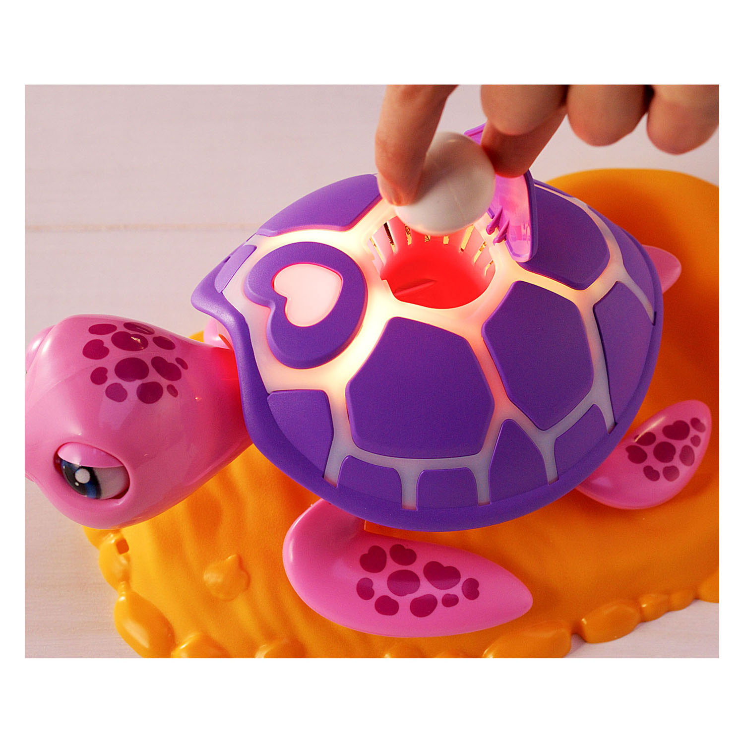 Figurine de jeu rose tortue Rescue