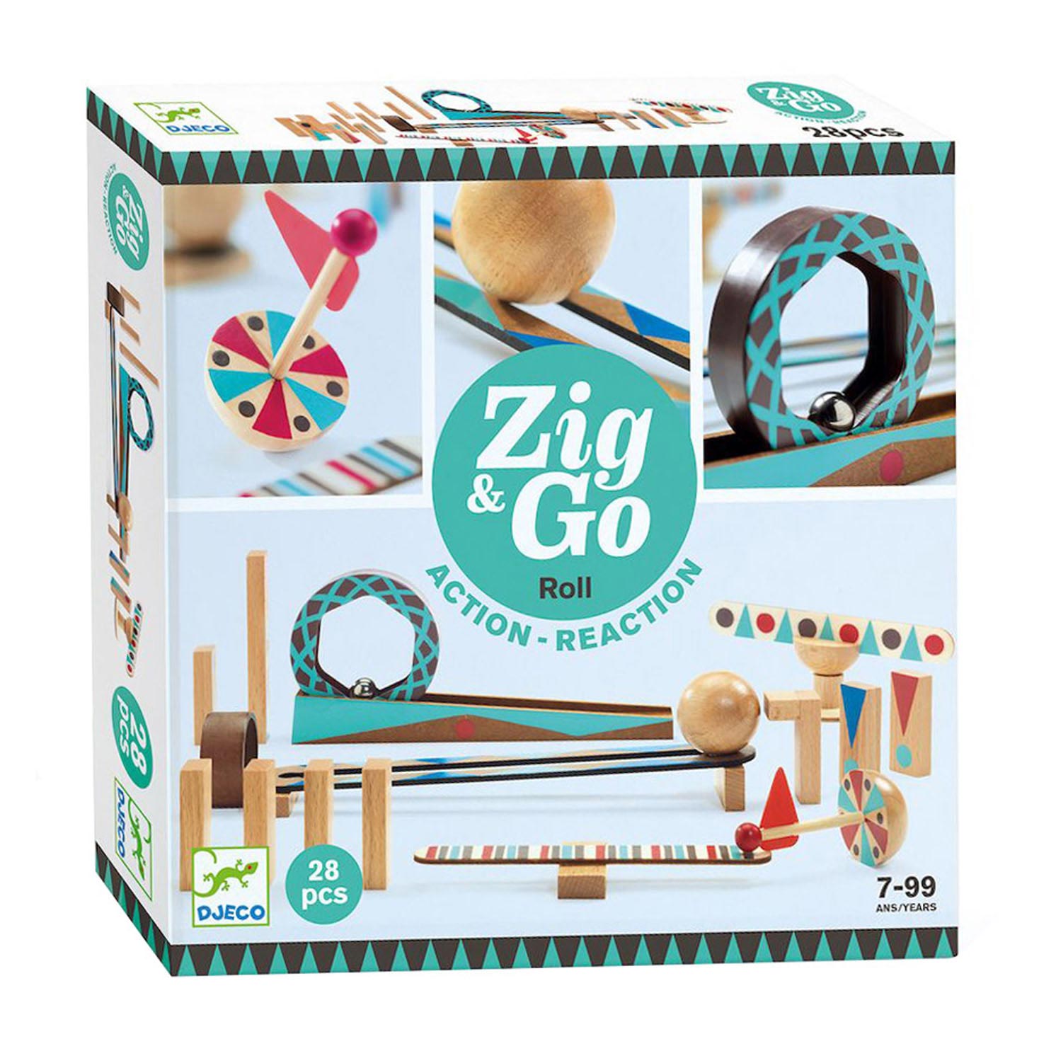 Verbinding Assimilatie Misschien Djeco Zig & Go, 28dlg. online kopen? | Lobbes Speelgoed