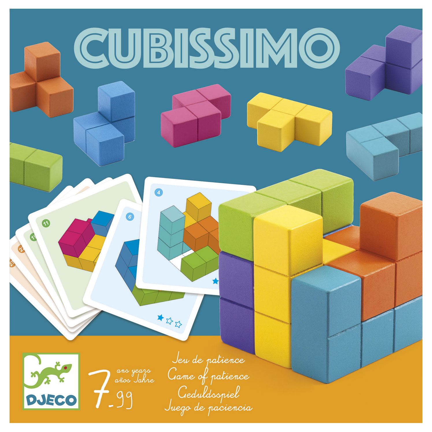 Djeco Cubissimo Blockspiel