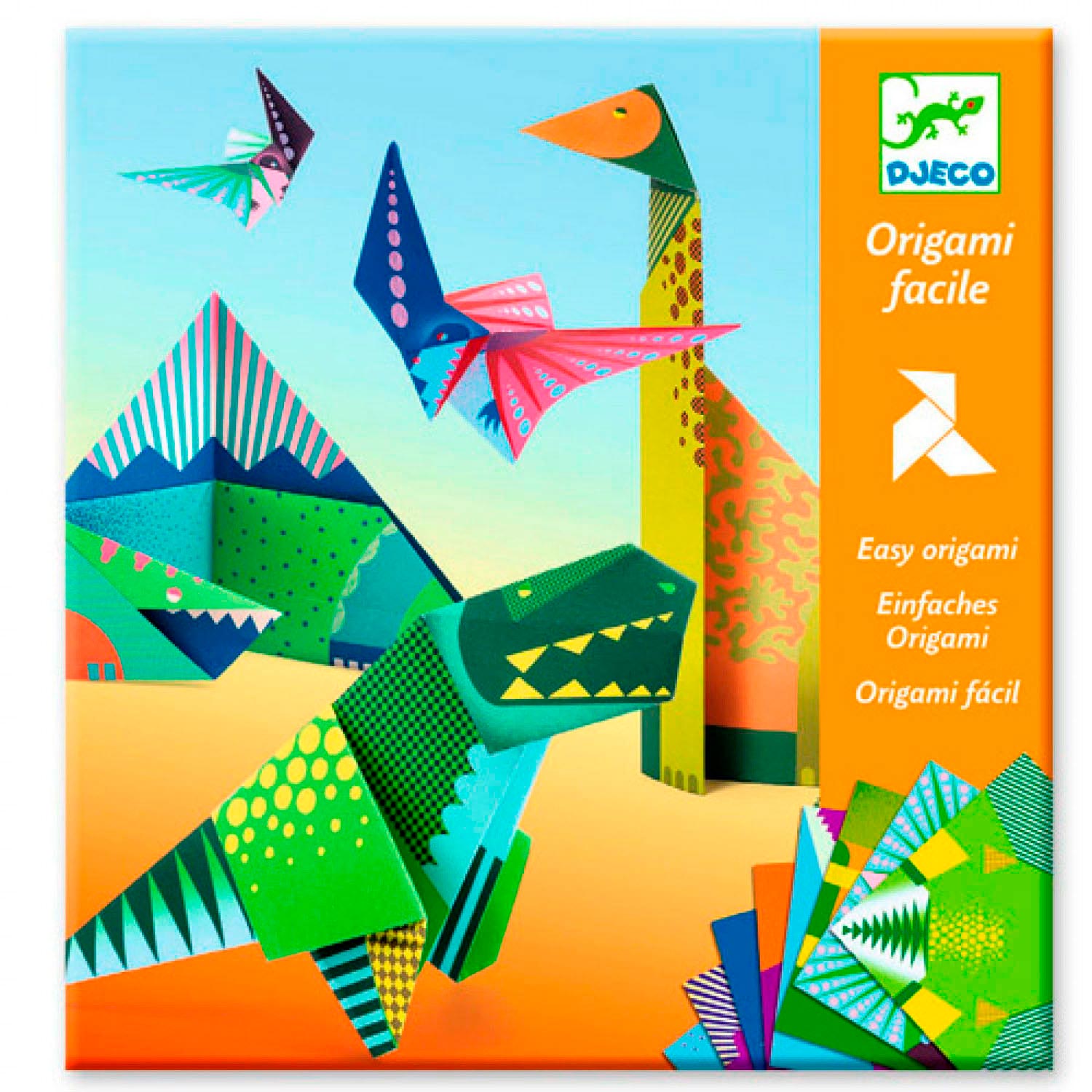 Djeco Origami Dino's Vouwen