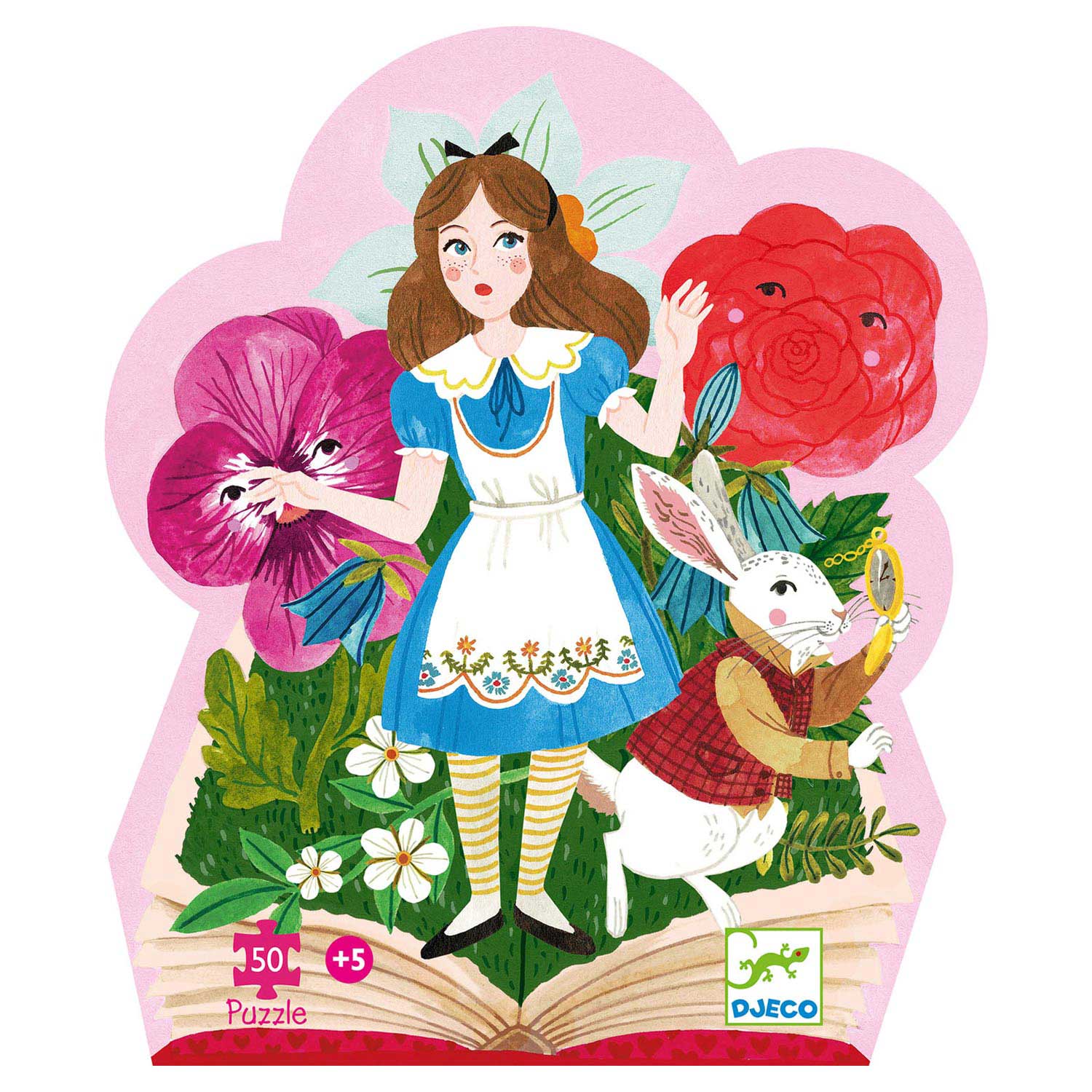 Djeco Legpuzzel Alice in Wonderland, 50st.