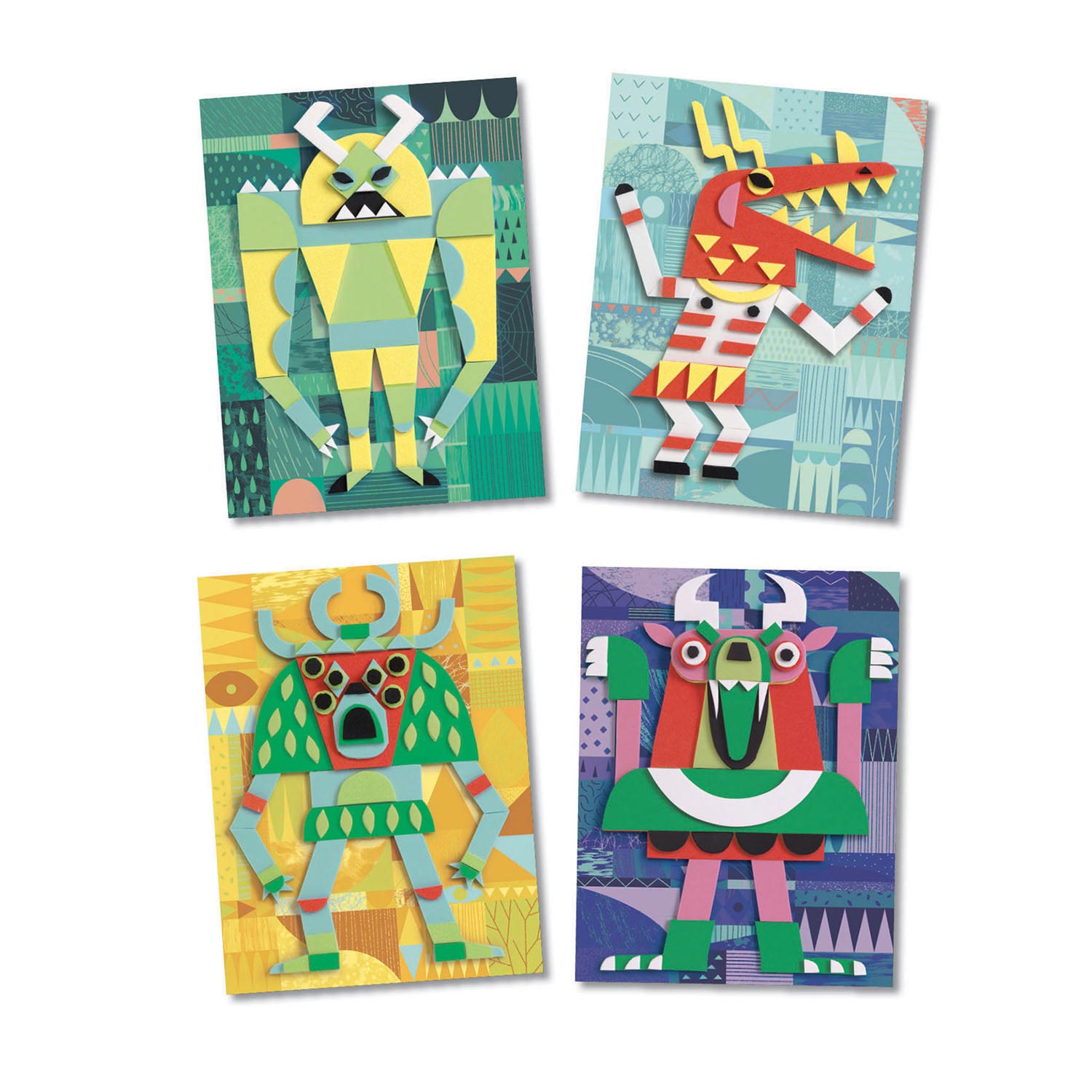 Djeco Collage Monsters