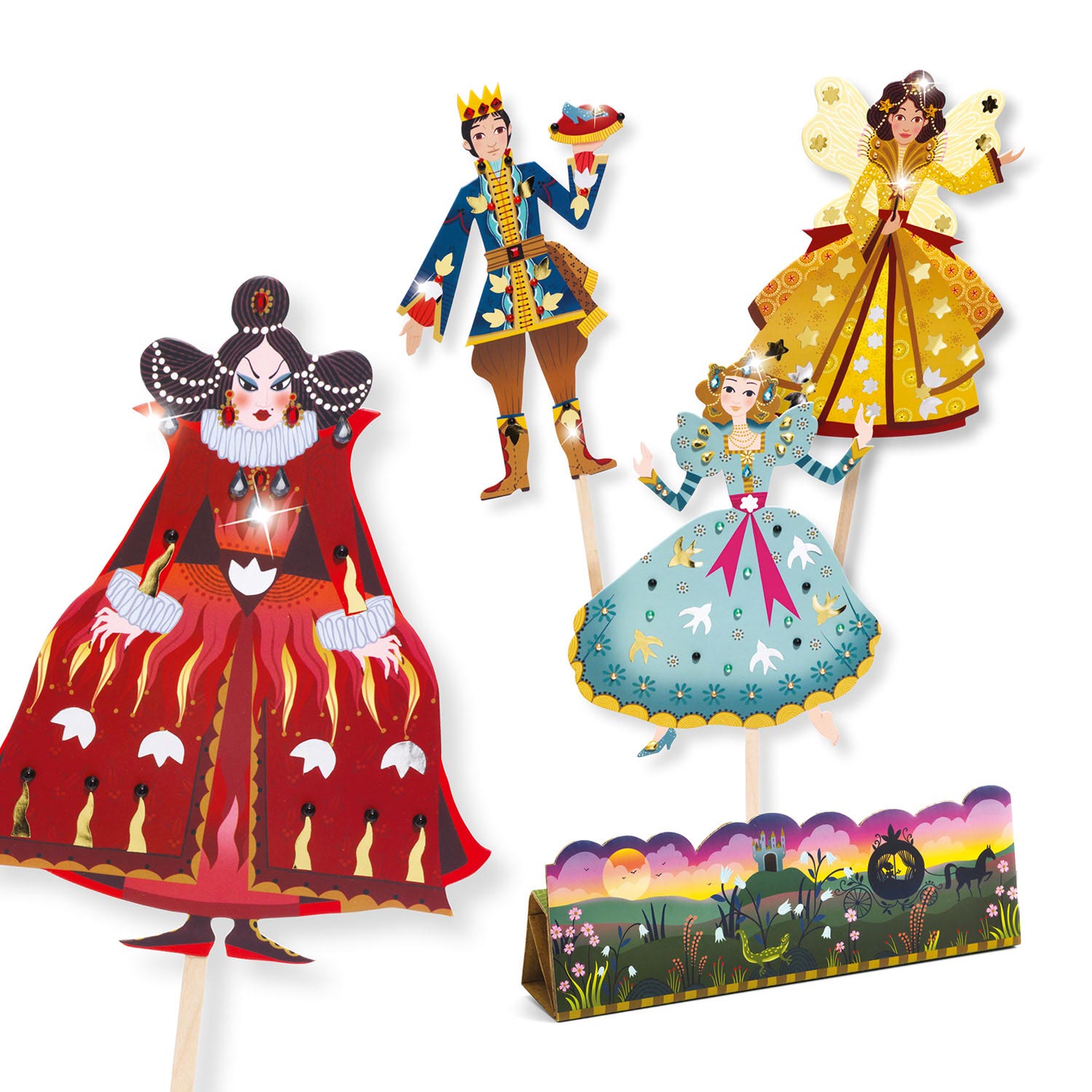 Patch uitstulping Leegte Djeco DIY Cinderella Figuren Maken online kopen? | Lobbes Speelgoed