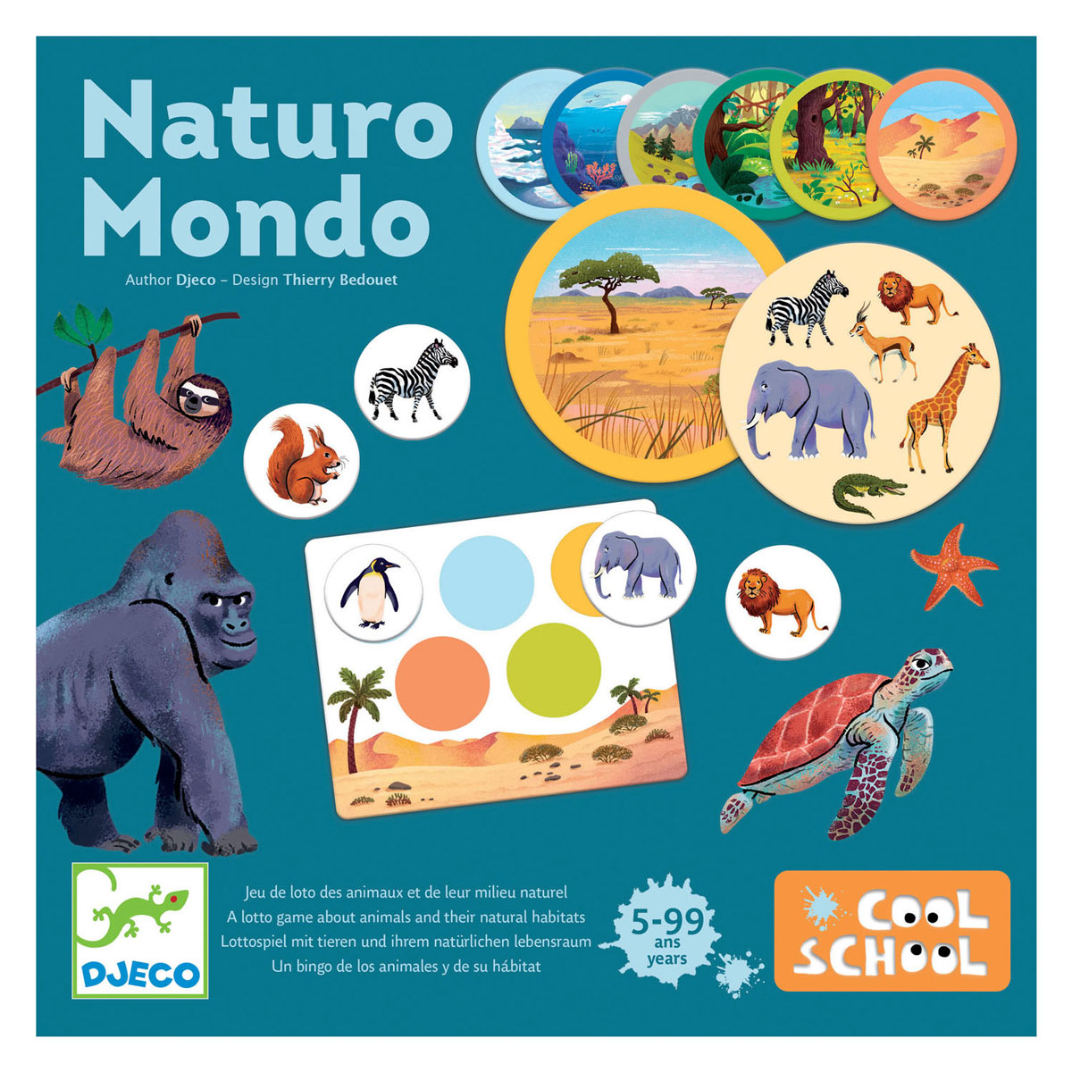 Djeco Naturo Mondo Seizoenen Spel