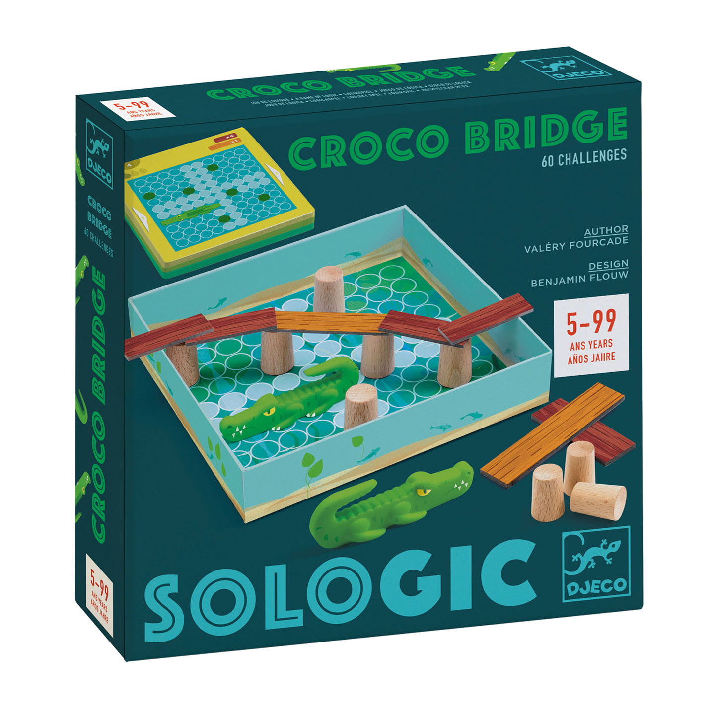 Djeco Croco Bridge Denkspel