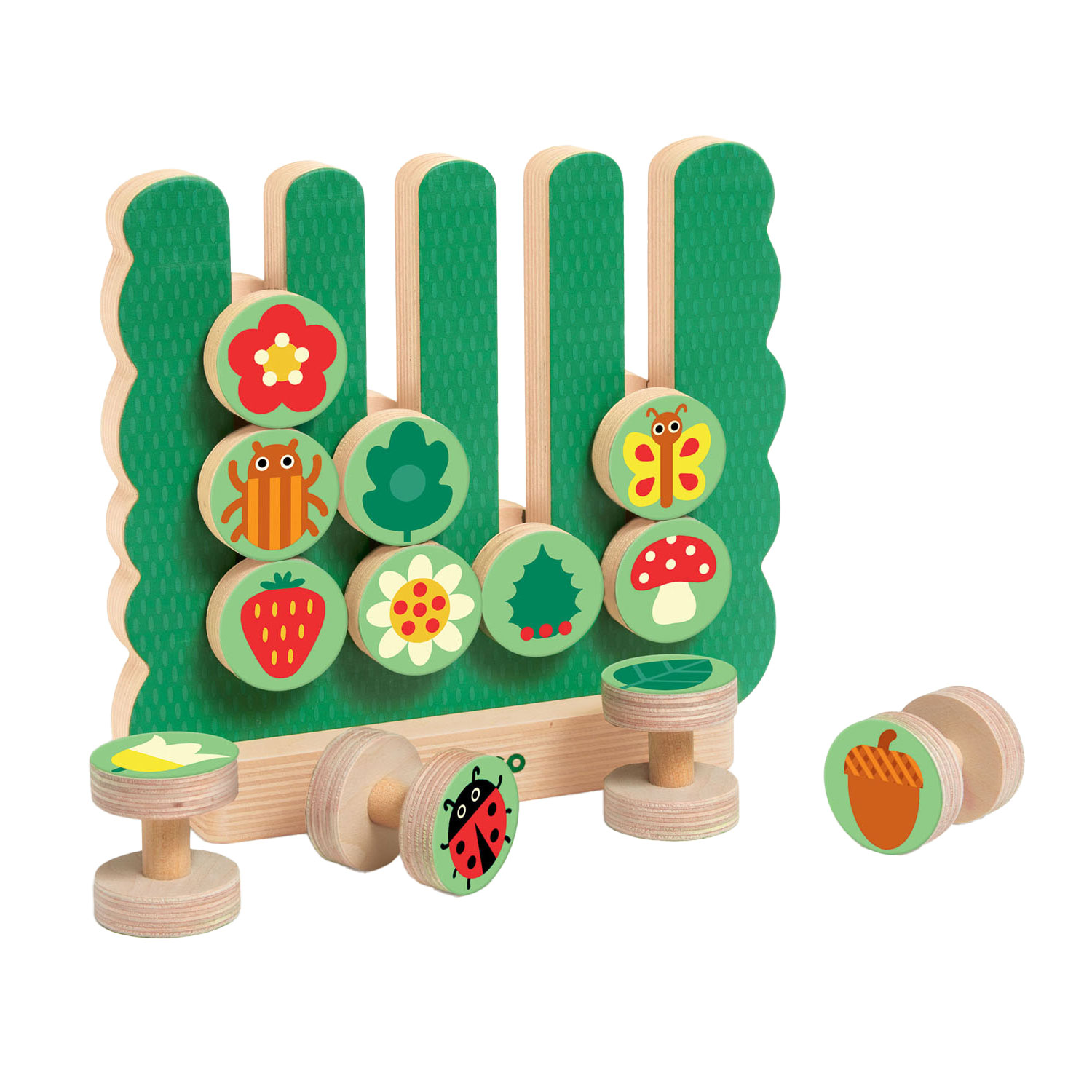 Djeco Gardimix Jeu d'Enfant en Bois