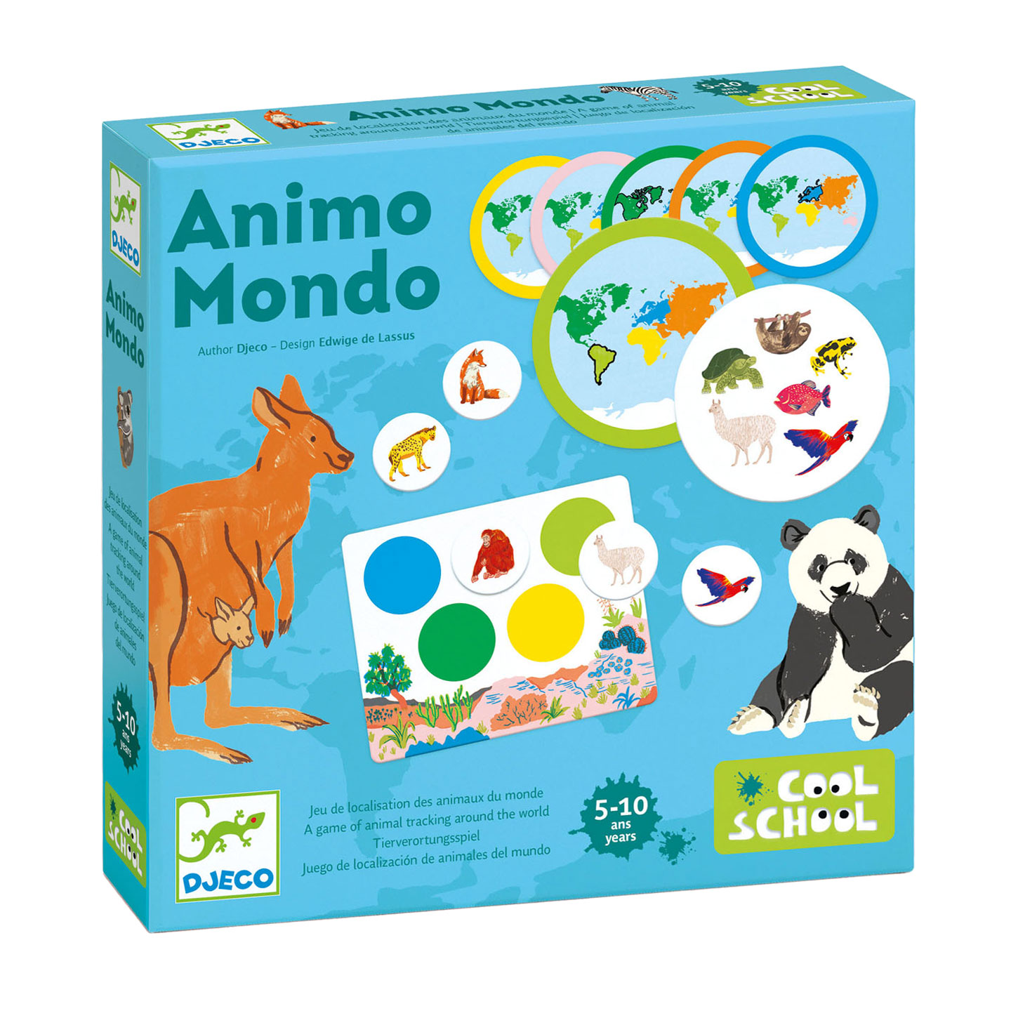 Djeco Animo Mondo Jeu de Loto