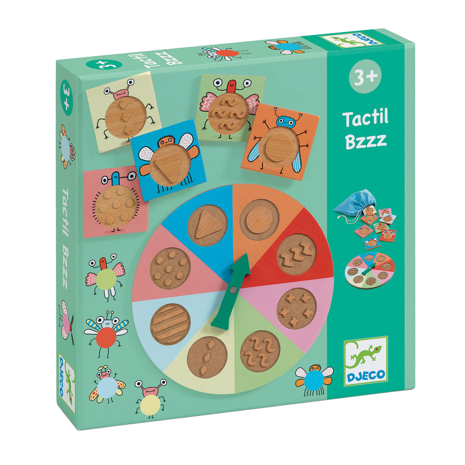 Djeco Tactil-Bzzz Zintuigen en Ontdekkingsspel