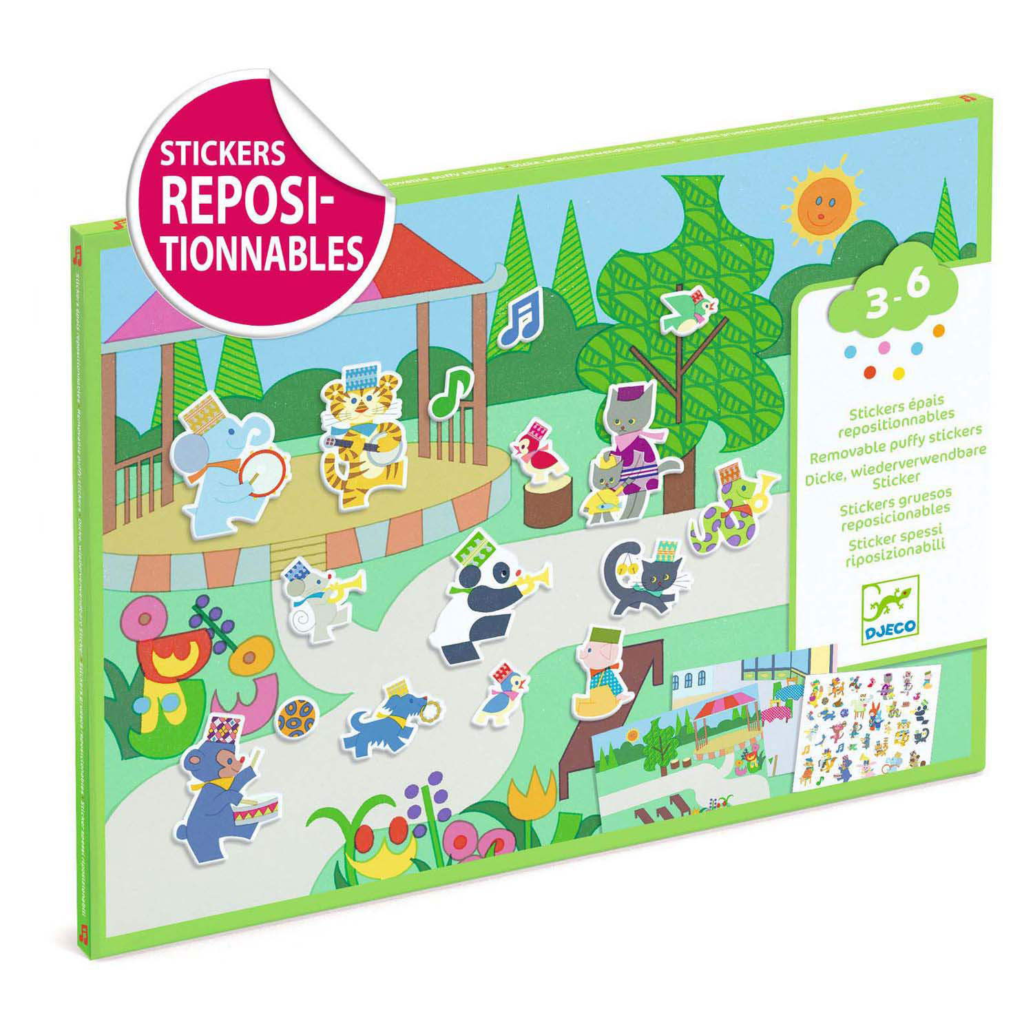 Djeco Sticker-Set Fanfare