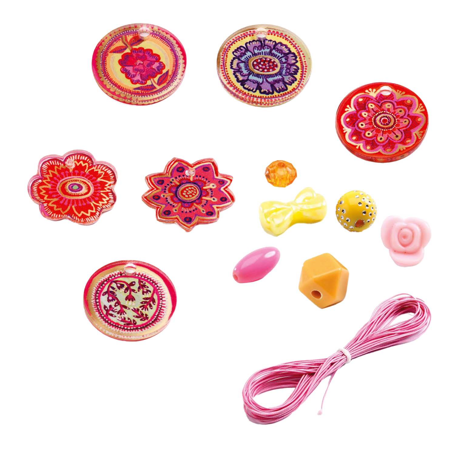 Djeco Perlenset Blumen