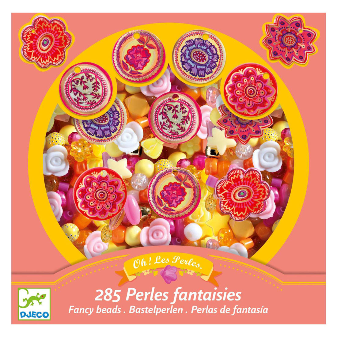Djeco Perlenset Blumen